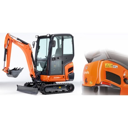 Minikoparka Kubota KX018-4 | ABC ROL