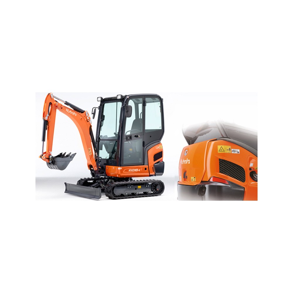 Minikoparka Kubota KX018-4 | ABC ROL