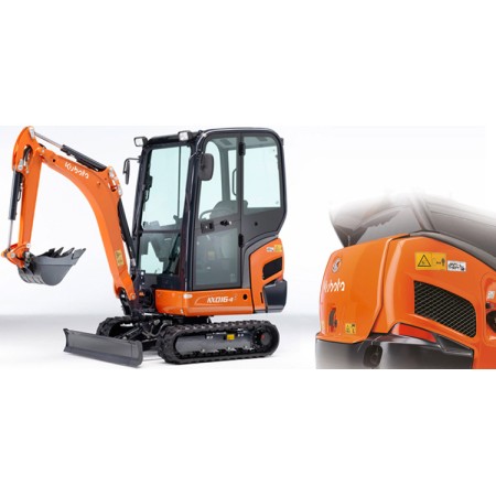 Minikoparka Kubota KX016-4 | ABC ROL