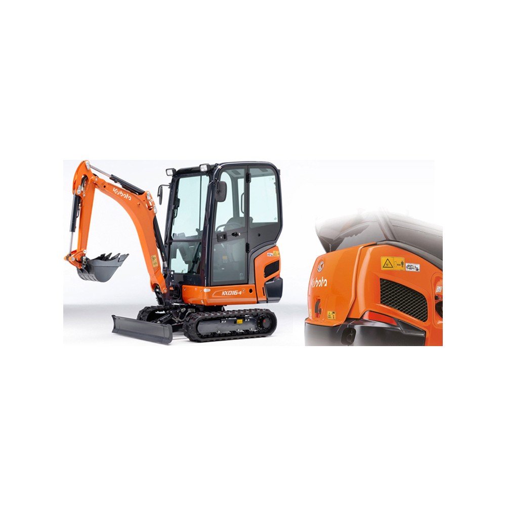 Minikoparka Kubota KX016-4 | ABC ROL