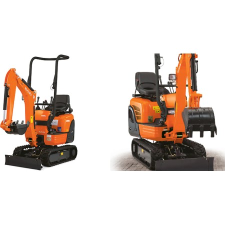 Minikoparka Kubota K008-3 | ABC ROL