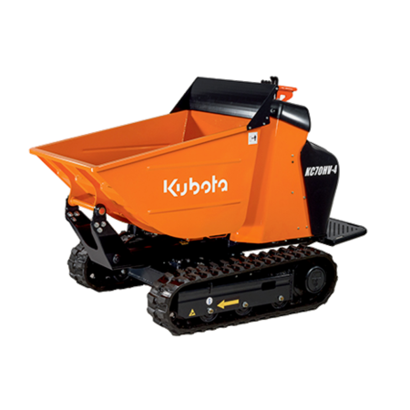 Wozidło gąsienicowe Kubota KC70HV-4 | ABC ROL