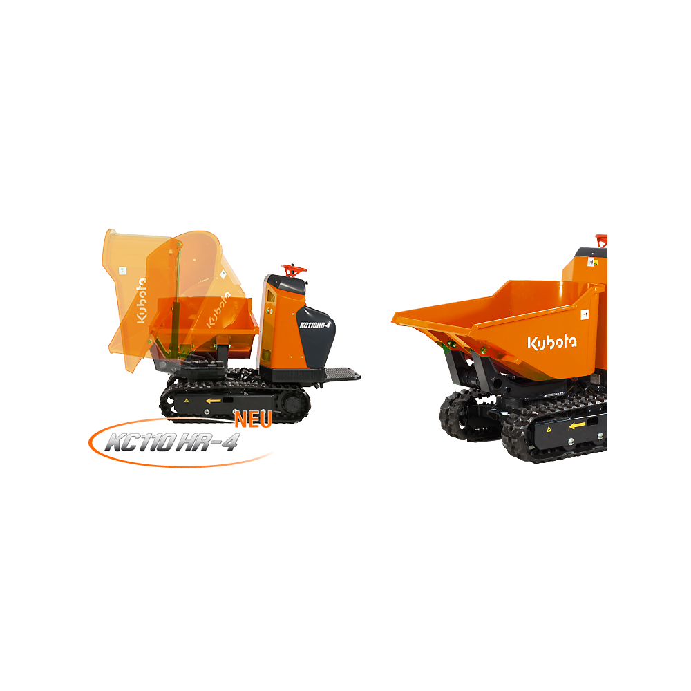 Wozidło gąsienicowe Kubota KC110HR-4 | ABC ROL