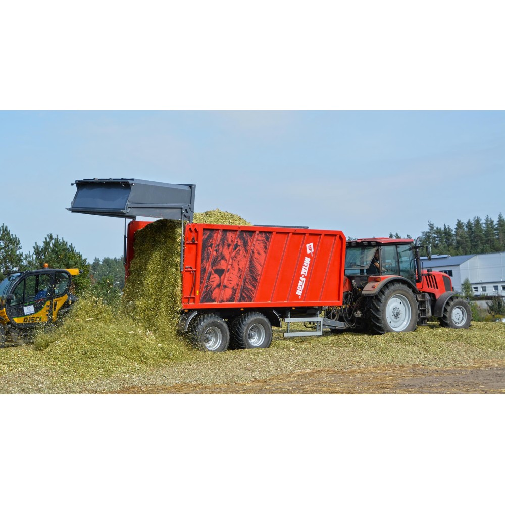 Przyczepa objętościowa z systemem zsuwającym Metal-Fach T935/6 LionPow