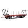 Przyczepa do bel trzyosiowa Metal-Fach T019 KP Transporter Max Expanse