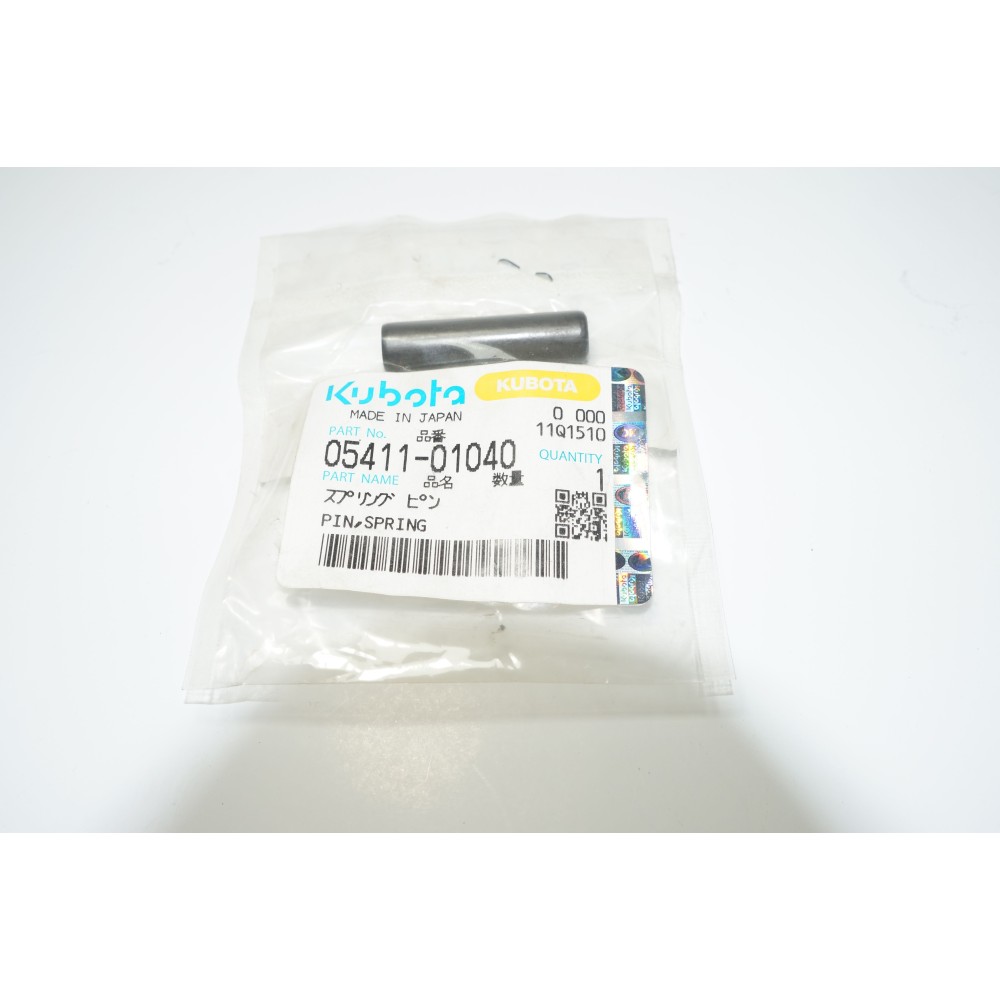 Kołek sprężysty 0541101040 KUBOTA