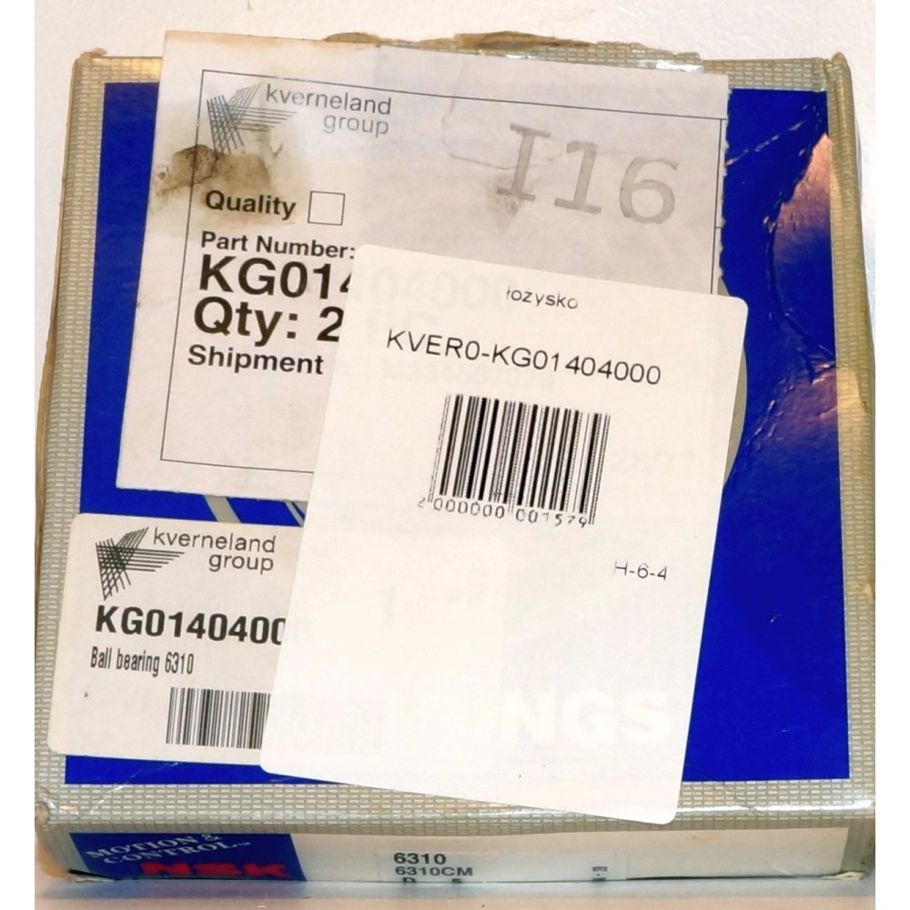 łożysko KVERNELAND KG01404000