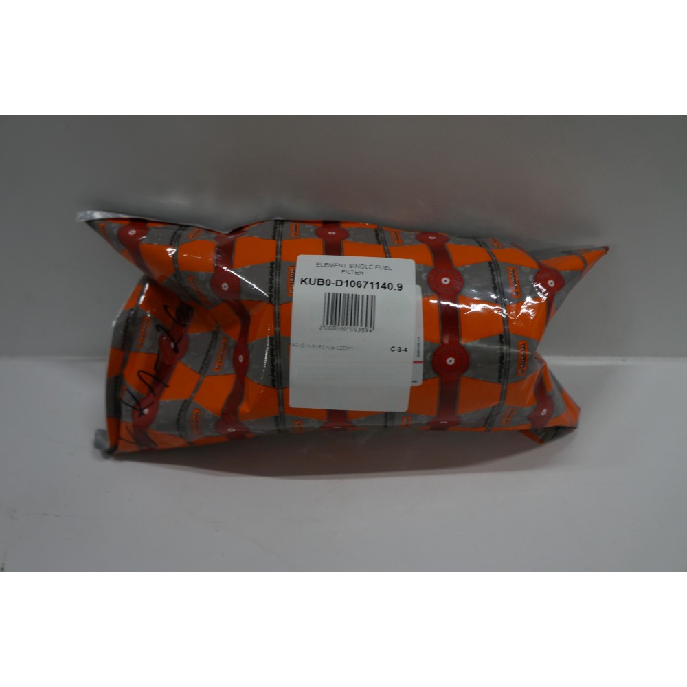 ELEMENT SINGLE FUEL FILTER  KUBOTA D10671140.9