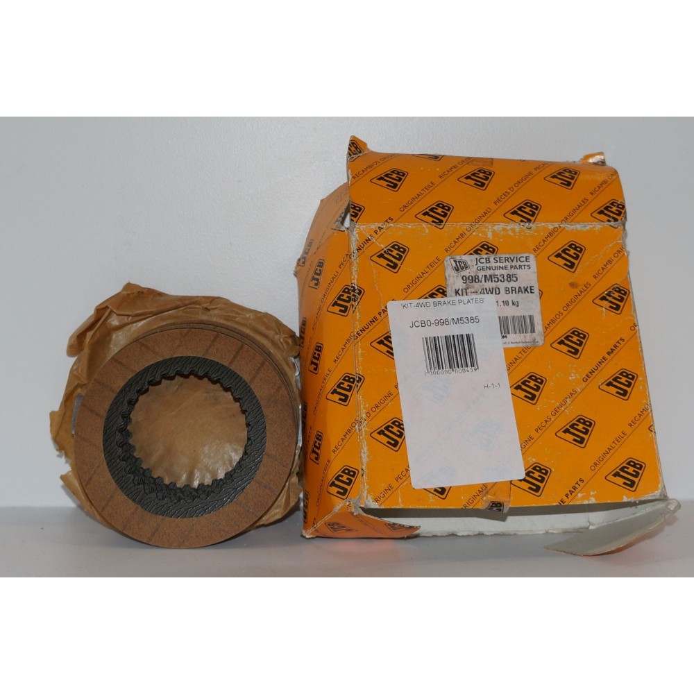'KIT-4WD BRAKE PLATES' JCB 998/M5385