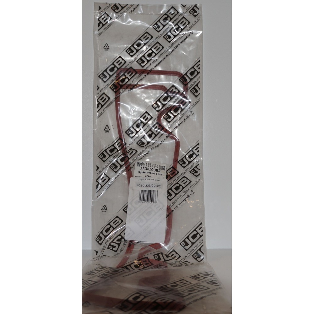 'Gasket rocker cove' JCB 333/C0382