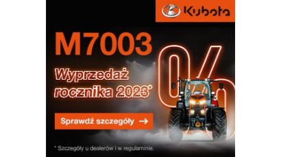 Kubota M7003 Wyprzedaż